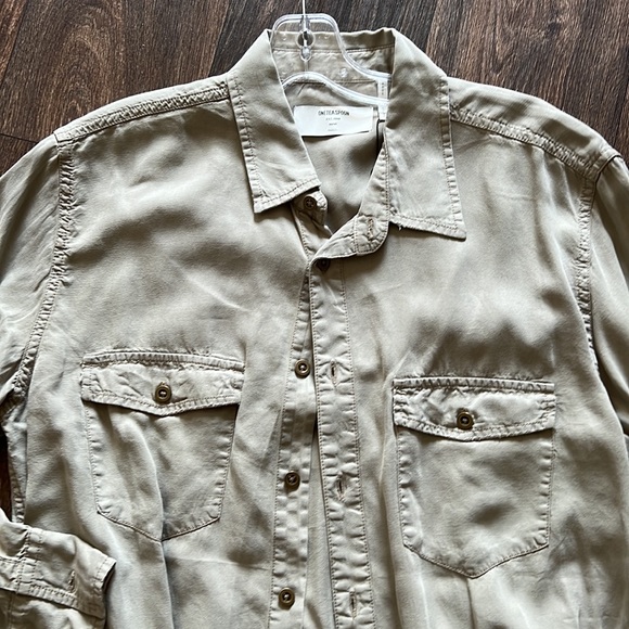 Washed Khaki Liberty Shirt - Picture 2 of 4